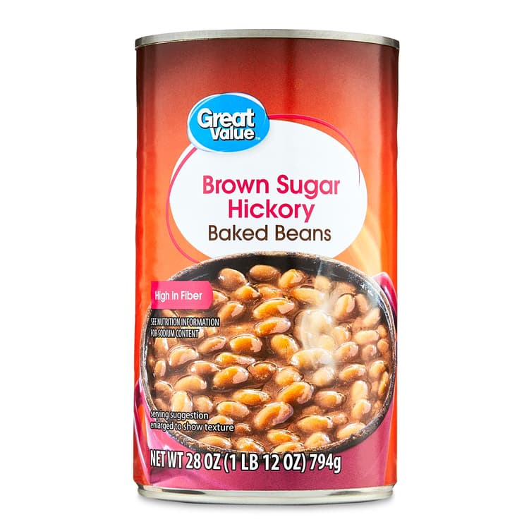 Great Value Brown Sugar Hickory Baked Beans