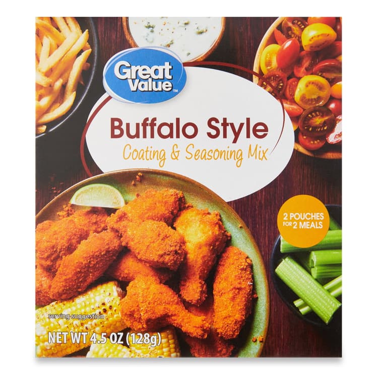 Great Value Buffalo Style Coating & Seasoning Mix