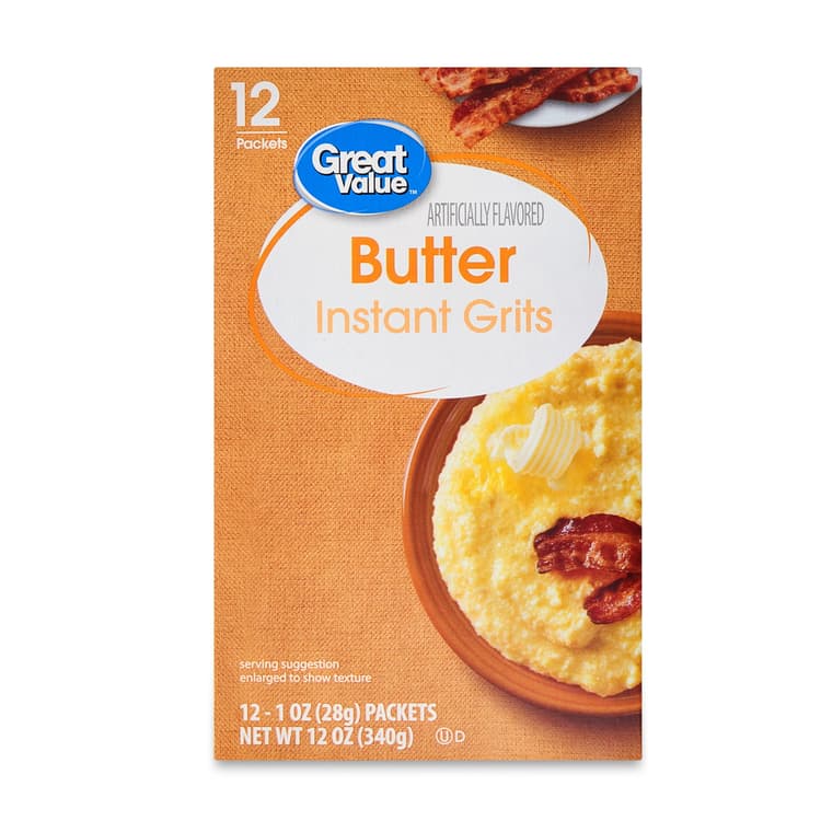 Great Value Butter Instant Grits
