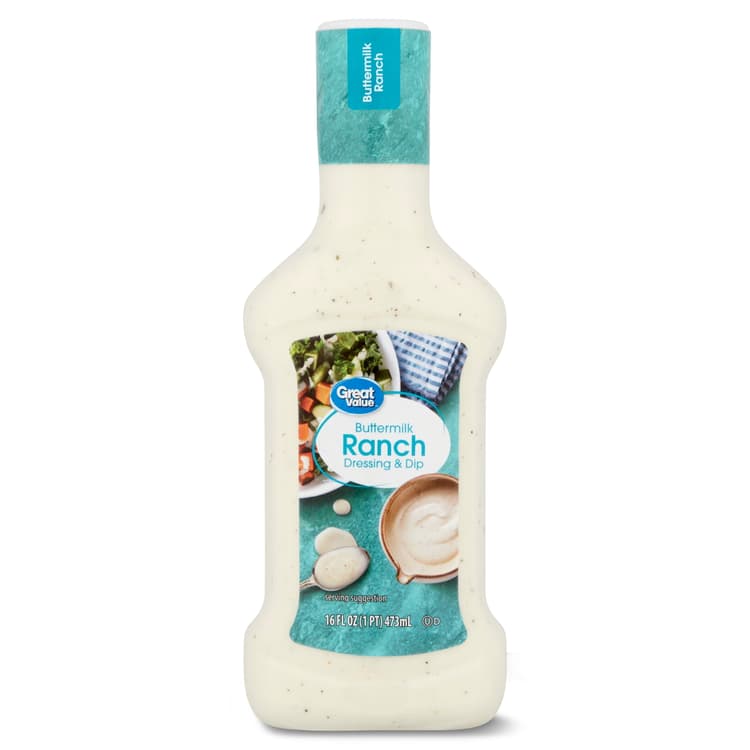 Great Value Buttermilk Ranch Dressing & Dip