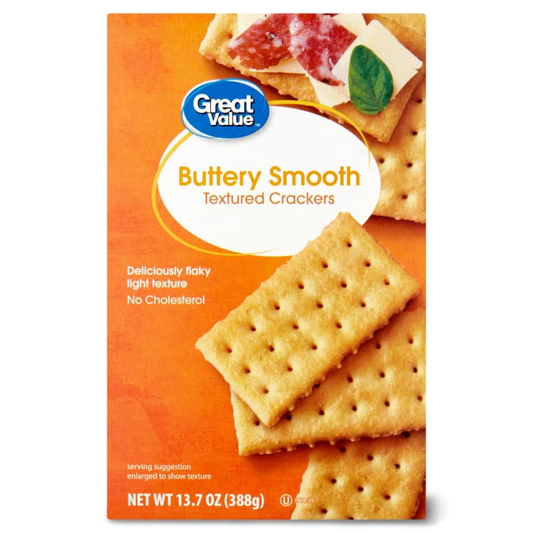Great Value Buttery Smooth Textured Crackers