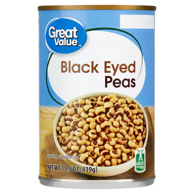 Great Value Canned Black Eyed Peas