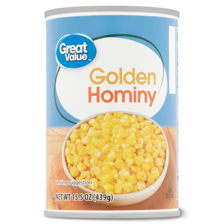 Great Value Canned Golden Hominy
