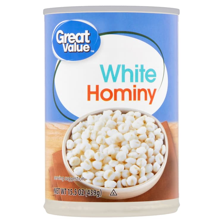 Great Value Canned White Hominy