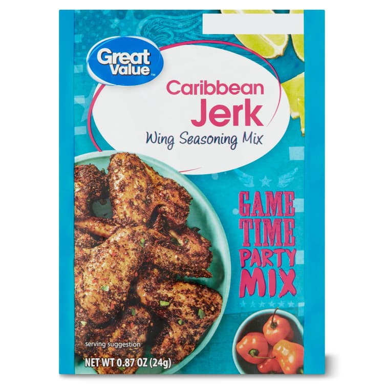 Great Value Caribbean Jerk Wing Seasoning Mix