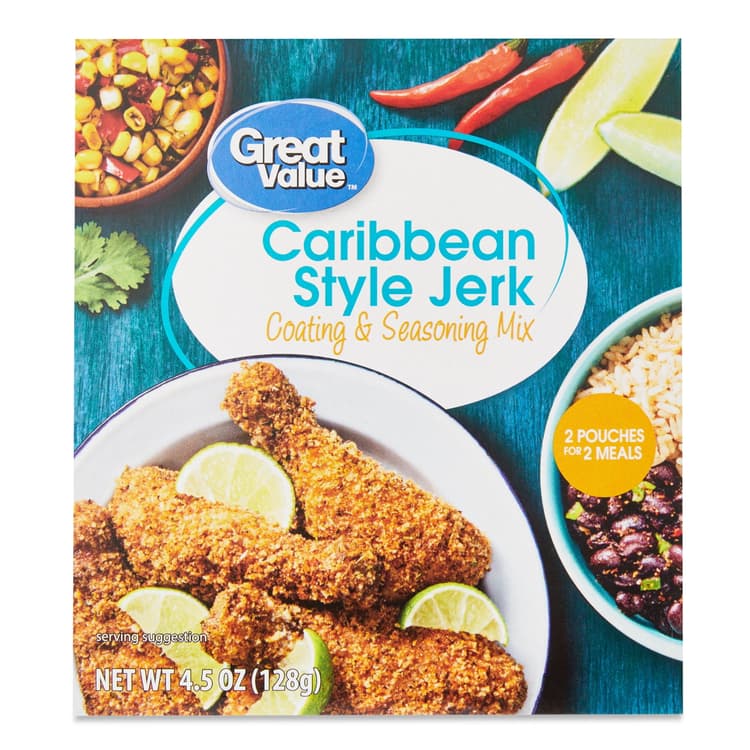 Great Value Caribbean Style Jerk Coating & Seasoning Mix