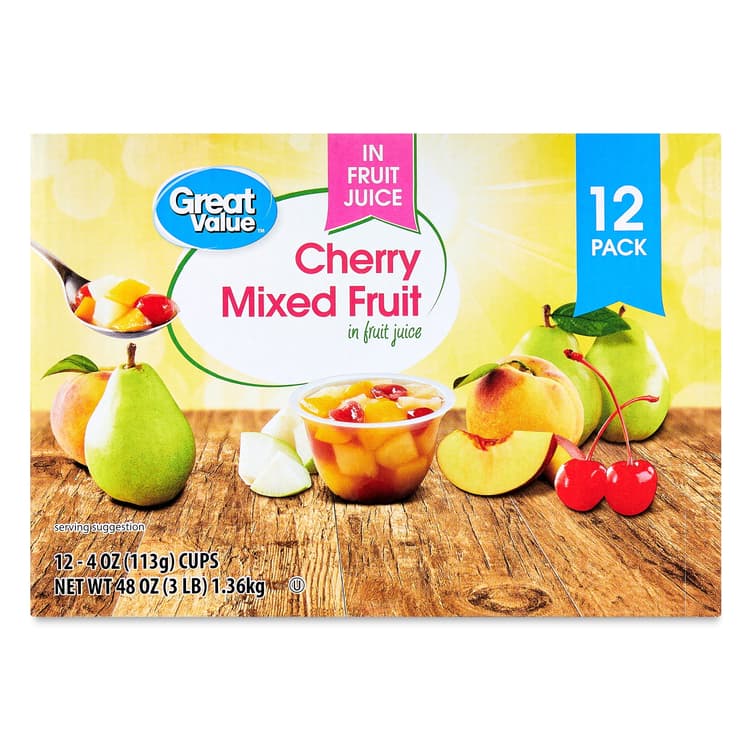 Great Value Cherry Mixed Fruit