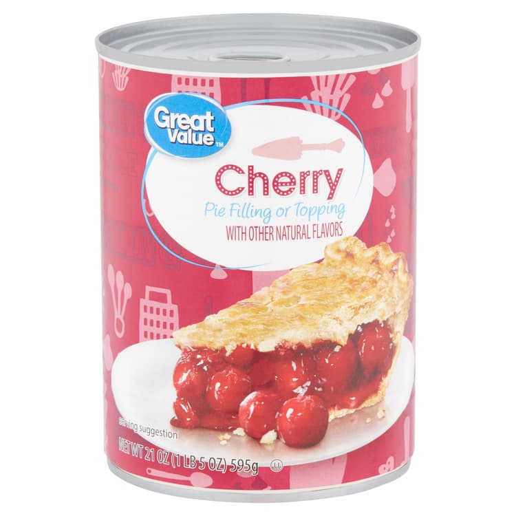 Great Value Cherry Pie Filling Or Topping