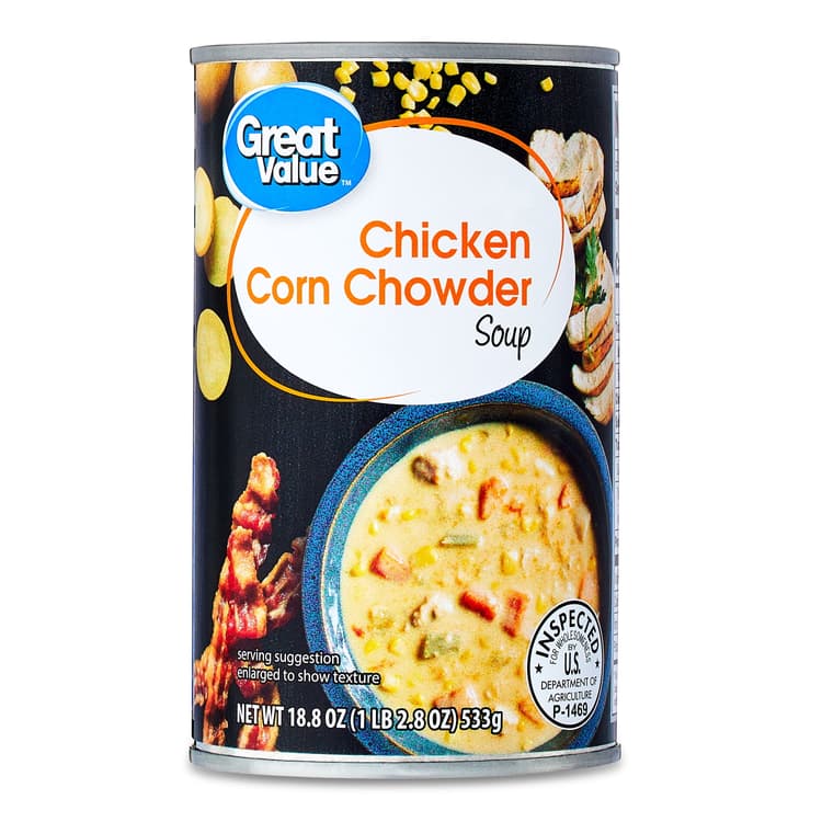 Great Value Chicken Corn Chowder Soup
