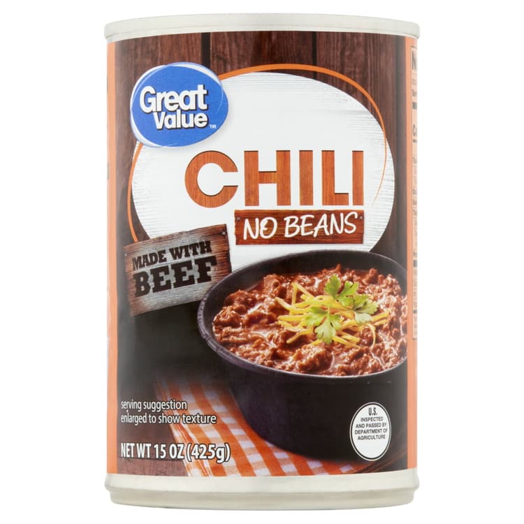 Great Value Chili No Beans