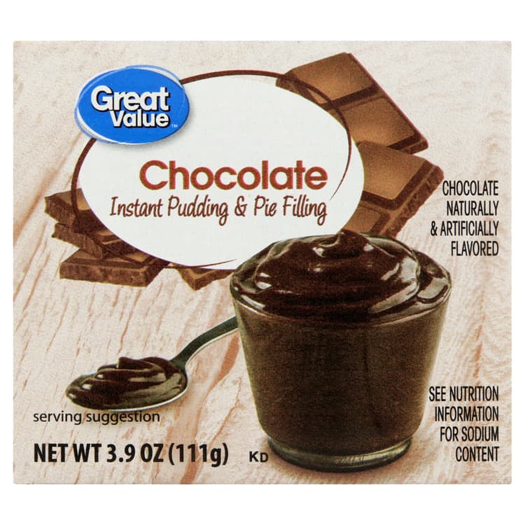 Great Value Chocolate Instant Pudding & Pie Filling