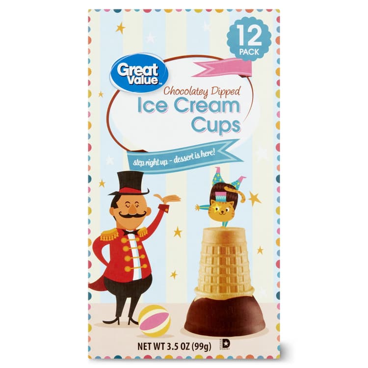 Great Value Chocolatey Dipped Ice Cream Cups