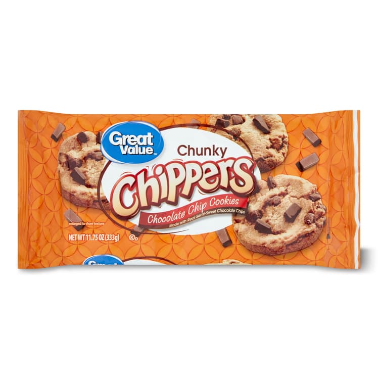 Great Value Chunky Chippers Chocolate Chip Cookies