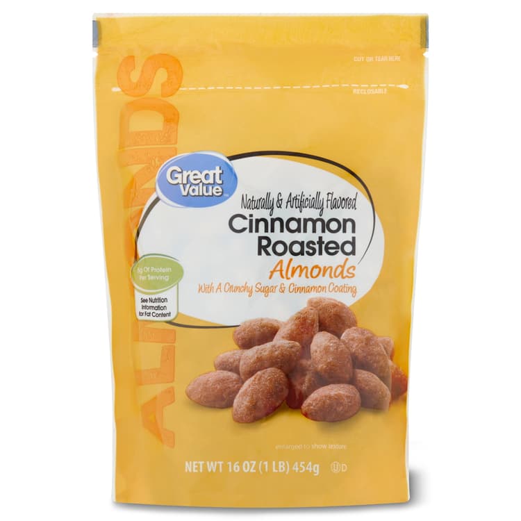 Great Value Cinnamon Roasted Almonds