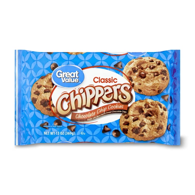 Great Value Classic Chippers Chocolate Chip Cookies