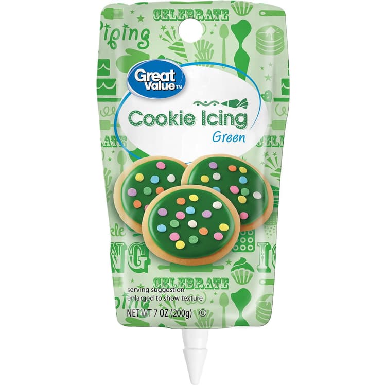 Great Value Cookie Icing Green