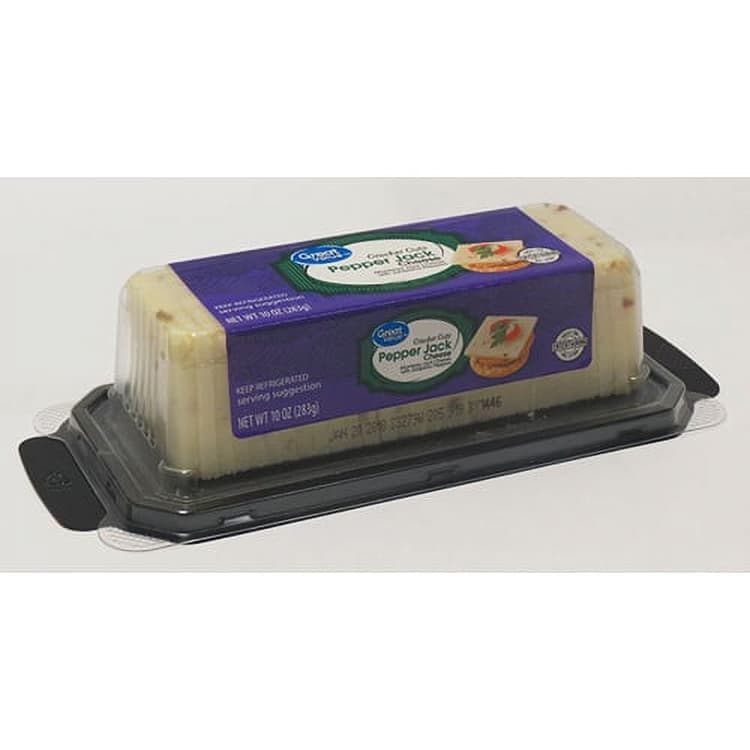 Great Value Cracker Cuts Sliced Pepper Jack Cheese