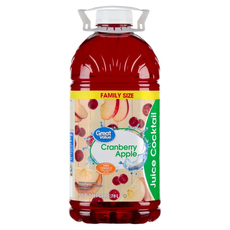 Great Value Cranberry Apple Juice Cocktail