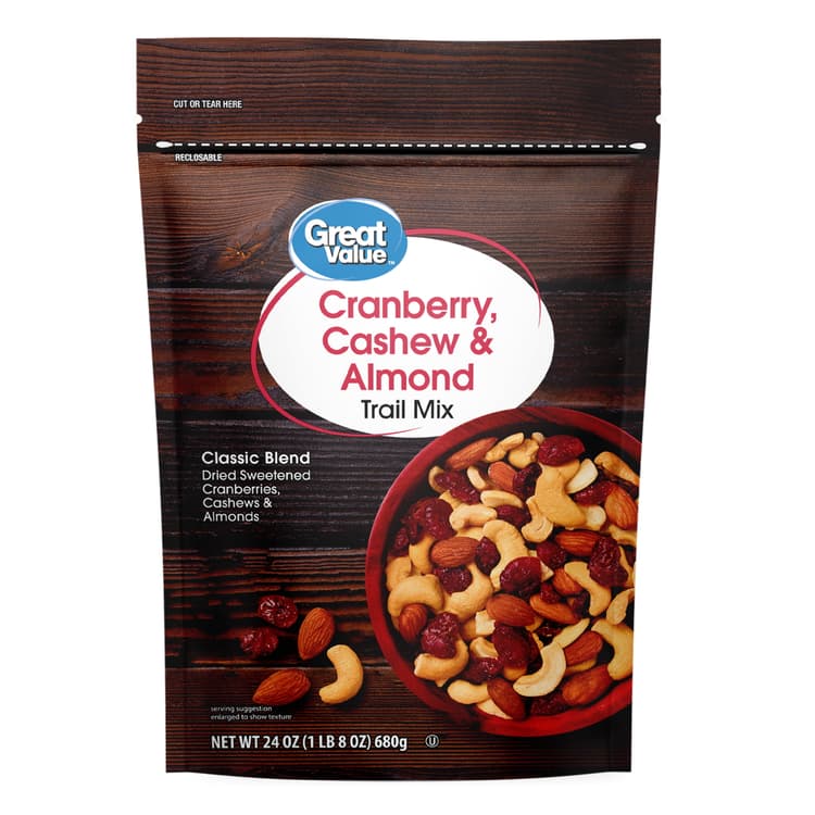 Great Value Cranberry Cashew & Almond Trail Mix