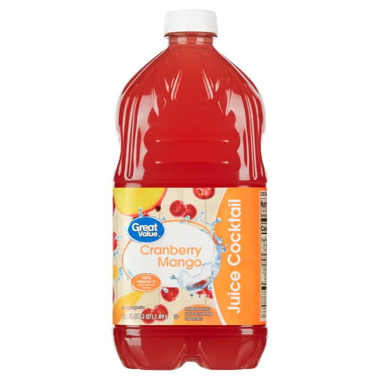 Great Value Cranberry Mango Juice Cocktail