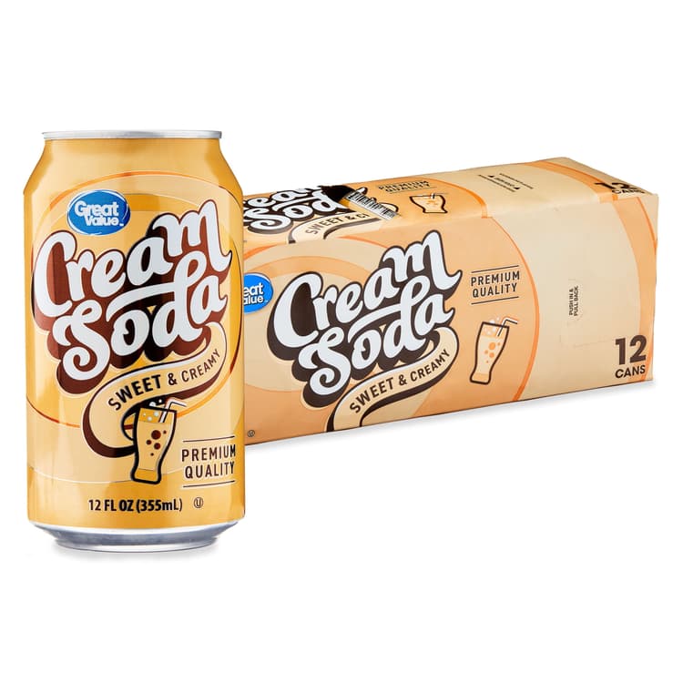 Great Value Cream Soda Pop