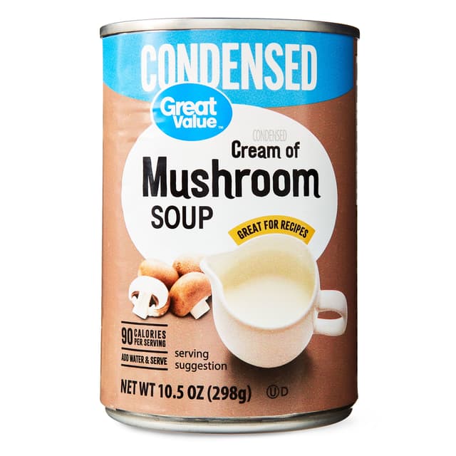 Is it Tree Nut Free? Great Value Cream Of Mushroom Condensed Soup
