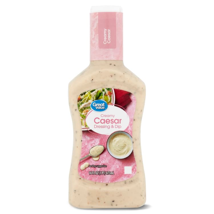 Great Value Creamy Caesar Salad Dressing & Dip