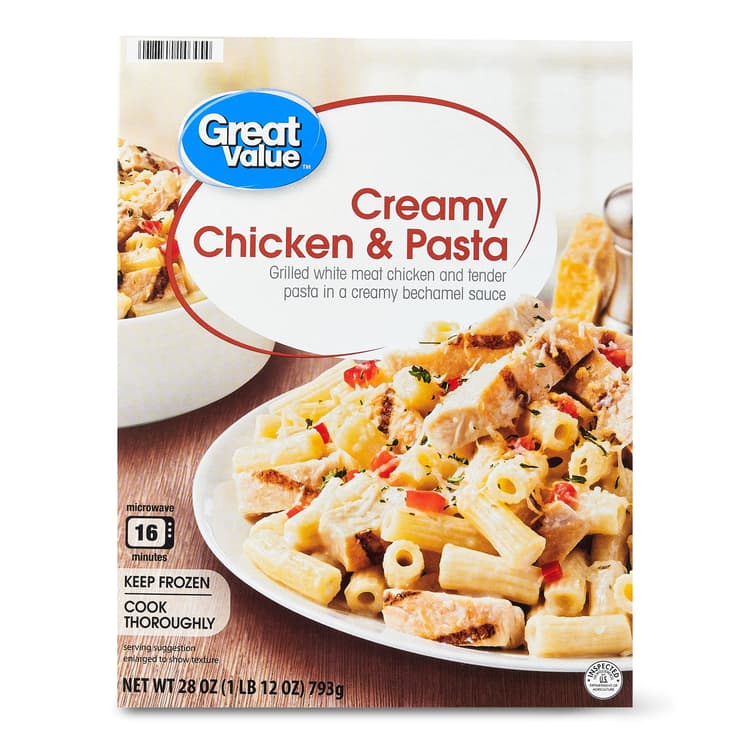 Great Value Creamy Chicken & Pasta