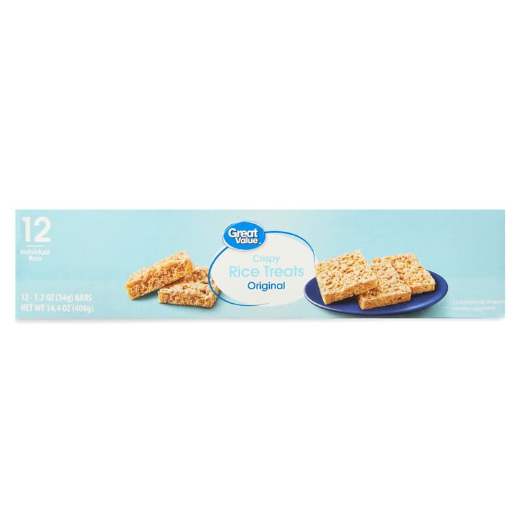 Great Value Crispy Rice Treats