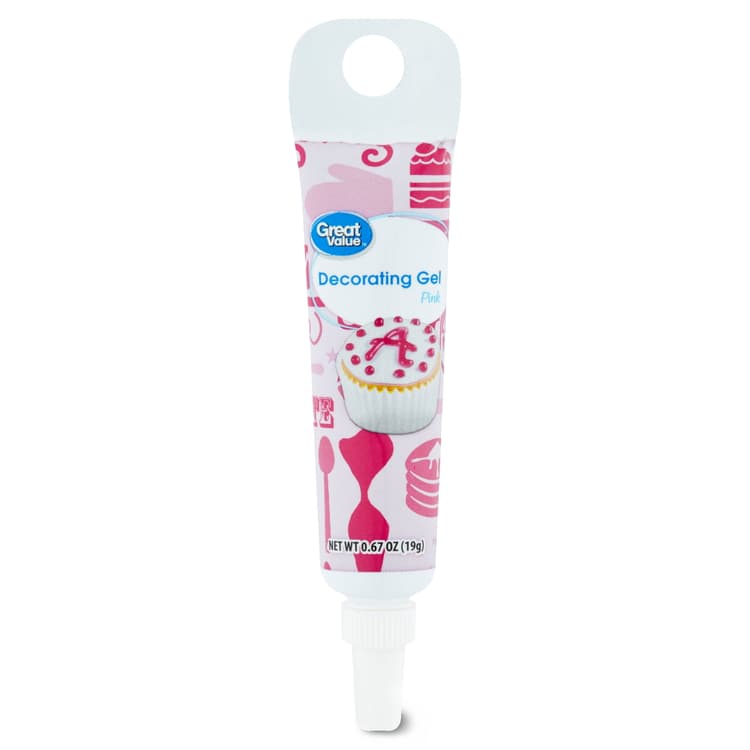 Great Value Decorating Gel, Pink