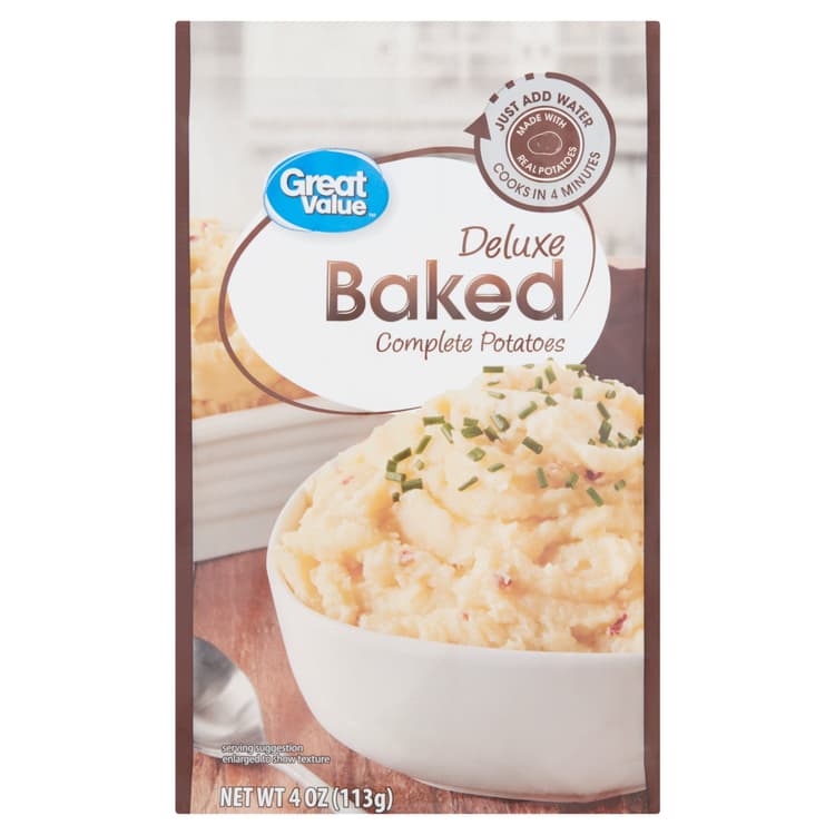 Great Value Deluxe Baked Complete Potatoes