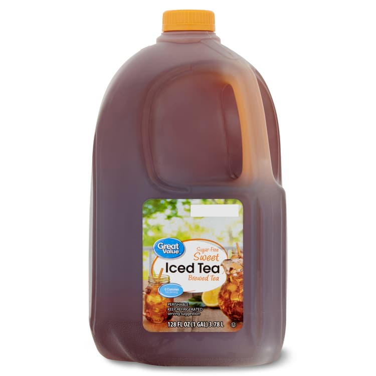 Great Value Diet Sweet Brewed Iced Tea, Oz