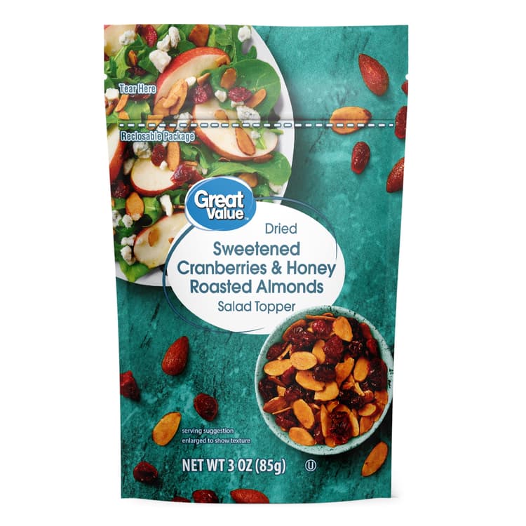 Great Value Dried Cranberries & Honey Roasted Almonds
