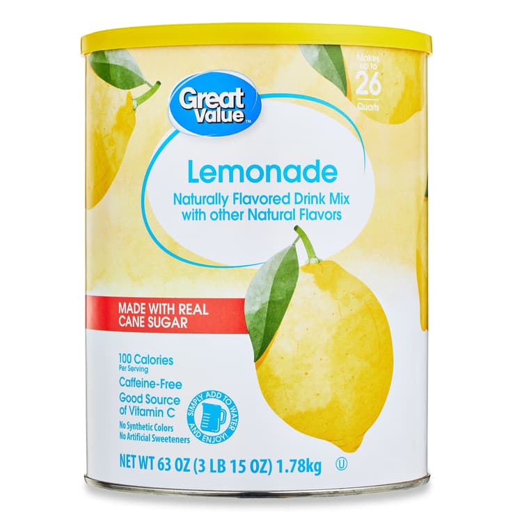 Great Value Drink Mix, Lemonade