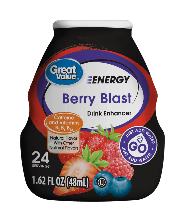 Great Value Energy Berry Blast Drink Enhancer