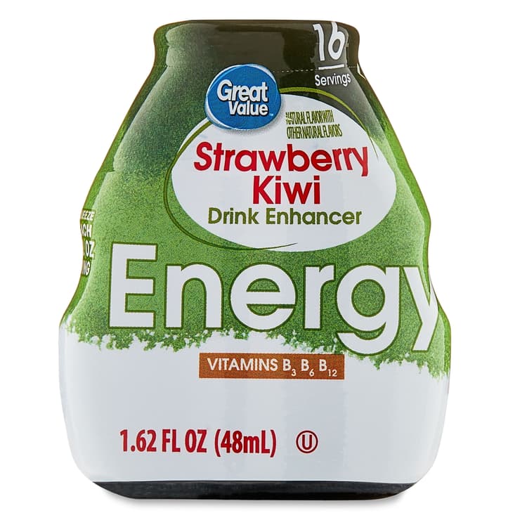 Great Value Energy Strawberry Kiwi Liquid Drink Enhancer