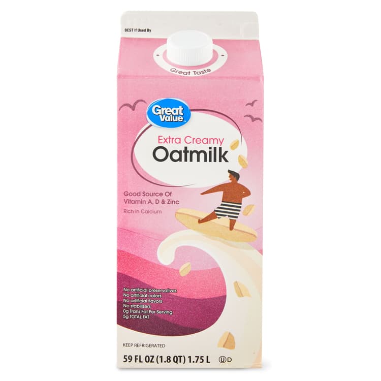 Great Value Extra Creamy Oatmilk