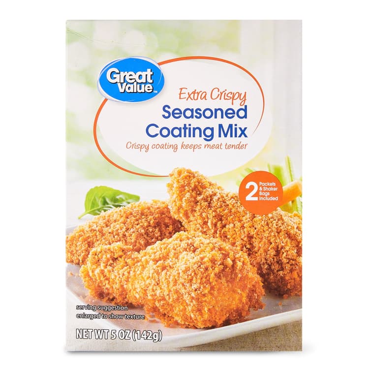 Great Value Extra Crispy Seasoned Coating Mix