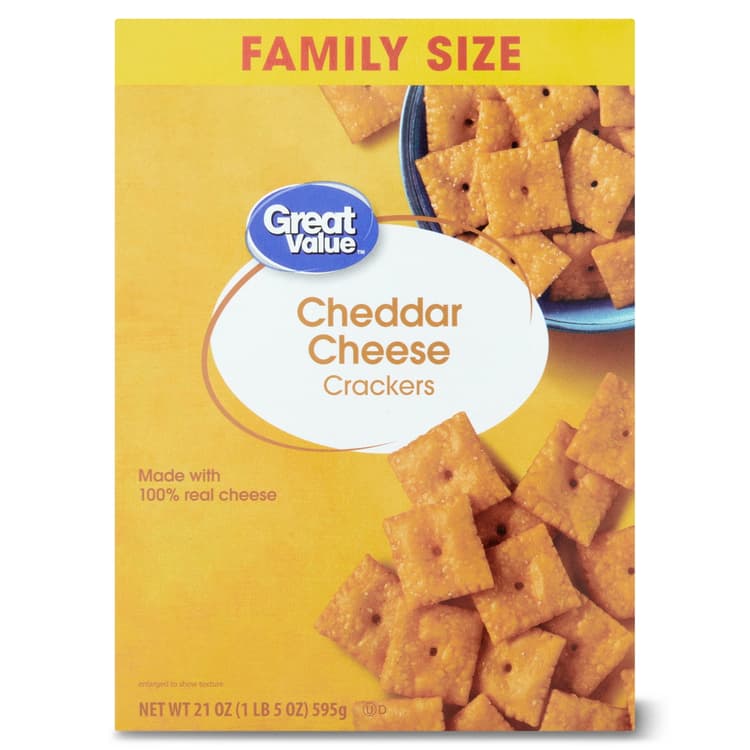 Great Value Cheddar Cheese Crackers