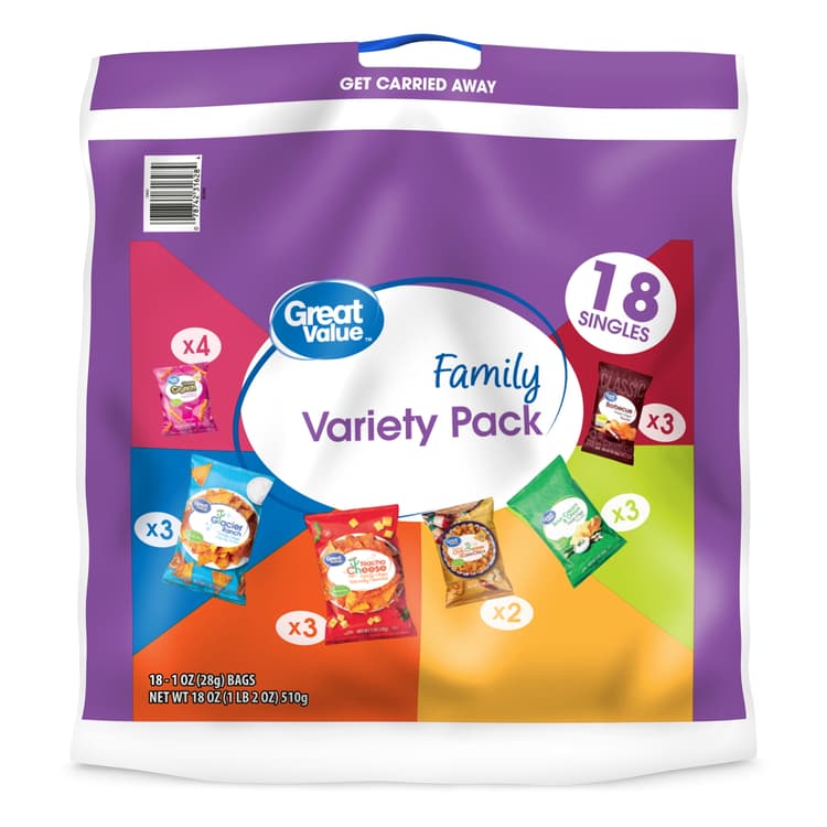 Great Value Family Variety Pack