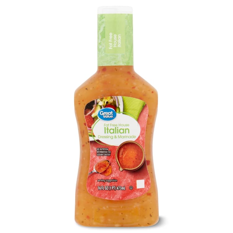 Great Value Fat Free House Italian Salad Dressing & Marinade