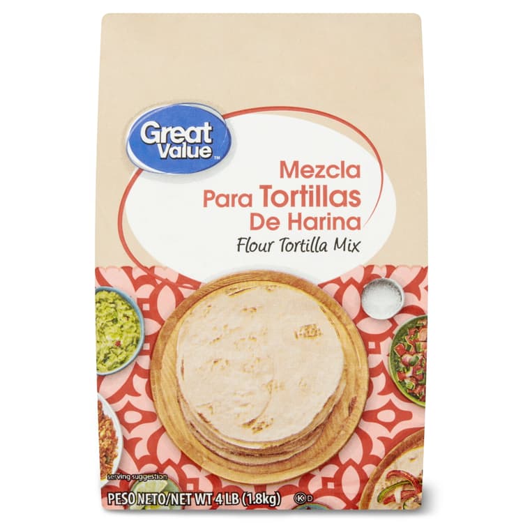 Great Value Flour Tortilla Mix