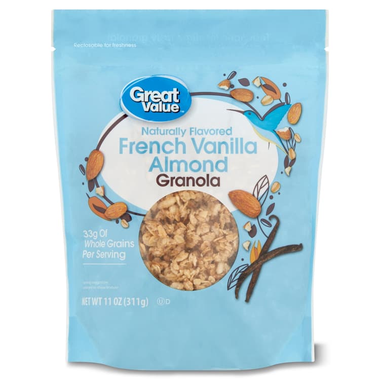 Great Value French Vanilla Almond Granola
