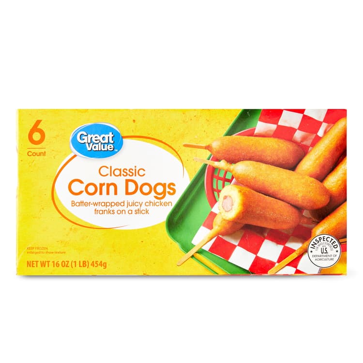 Great Value Appetizers Classic Corn Dogs