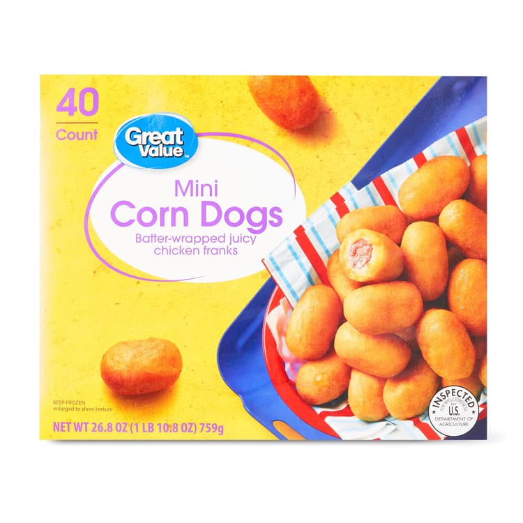Great Value Appetizers Mini Corn Dogs