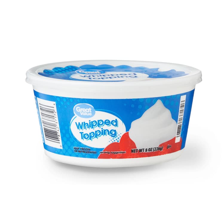 Great Value Whipped Topping, Dessert Topping