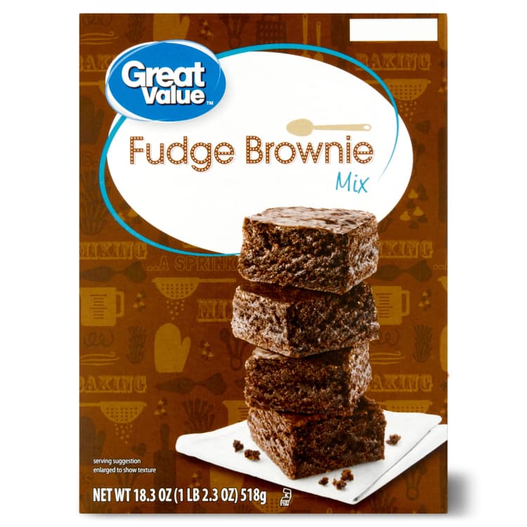 Great Value Fudge Brownie Mix