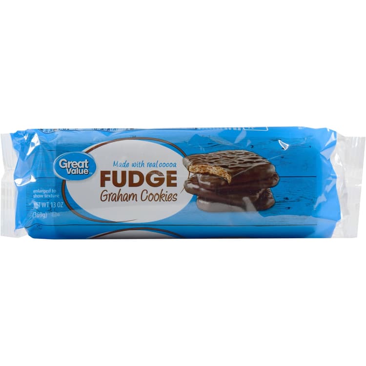Great Value Fudge Graham Cookies