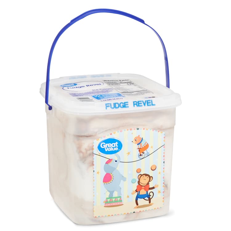 Great Value Fudge Revel Ice Cream