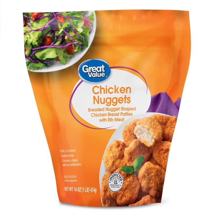Great Value Fully Cooked Gluten-Free Chicken Breast Nuggets